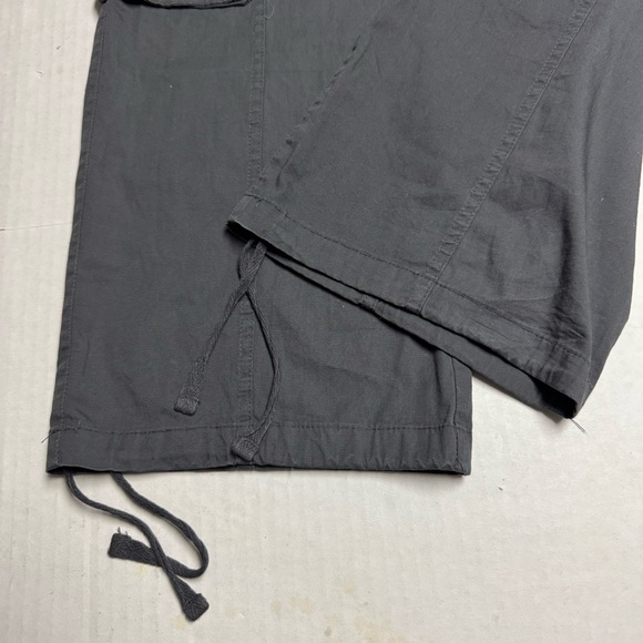 Ed Hardy x Urban Outfitters Cloud Fitted Cargo Wide Leg Trousers Grey Size: M - Picture 7 of 9